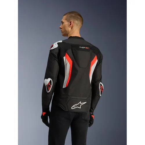 Bunda T-GP AIR (čierna/červená fluo, veľkosť 2XL) /ALPINESTARS/ - obr. 5
