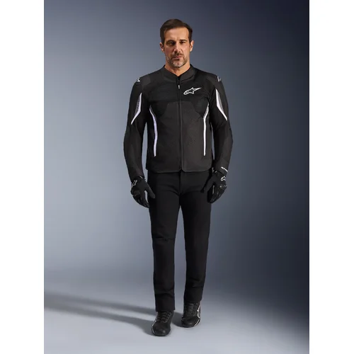 Bunda AST V3 AIR (čierna/biela, veľkosť M) /ALPINESTARS/ - obr. 2
