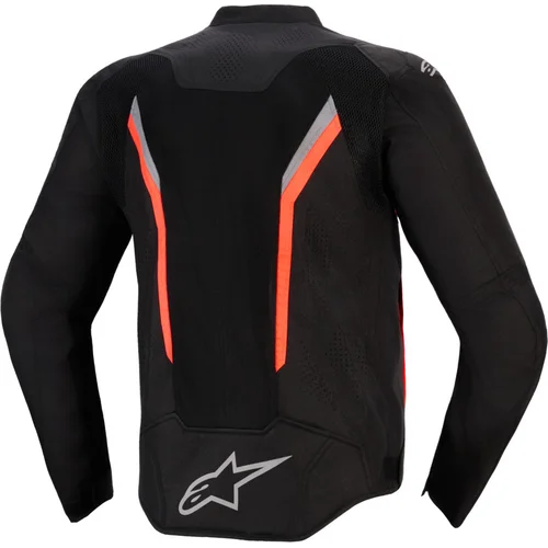Bunda AST V3 AIR (čierna/červená/sivá, veľkosť M) /ALPINESTARS/ - obr. 1