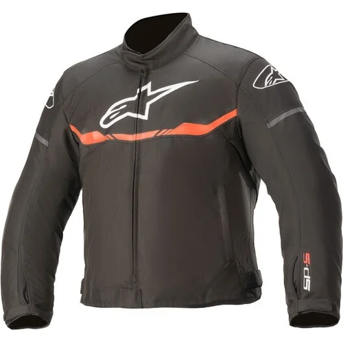 Bunda t-sp s waterproof ALPINESTARS 3290121-1030-130 detská, (čierna/červená fluo, veľkosť 130)
