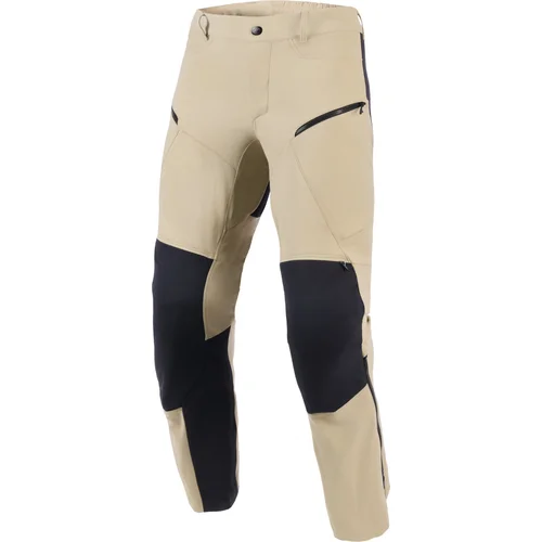 Nohavice EXPLORE AST ALPINESTARS 3320526-9316-L (svetlohnedá/čierna, veľkosť L)
