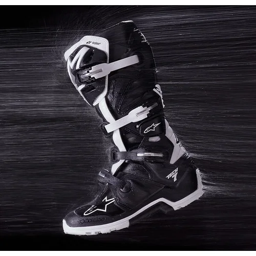 Topánky tech 7 enduro drystar (čierna/biela, veľkosť 48) /ALPINESTARS/ - obr. 7