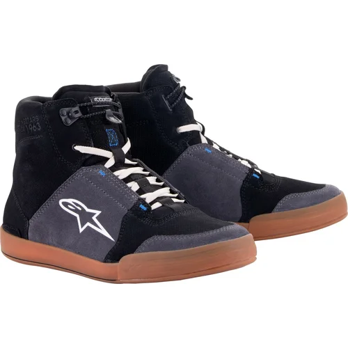 Topánky CHROME ALPINESTARS 2512322-1172-11,5 (čierna/sivá/hnedá/modrá, veľkosť 45)
