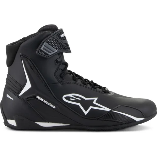 Topánky FASTER-4 (čierna/biela, veľkosť 43,5) /ALPINESTARS/ - obr. 1