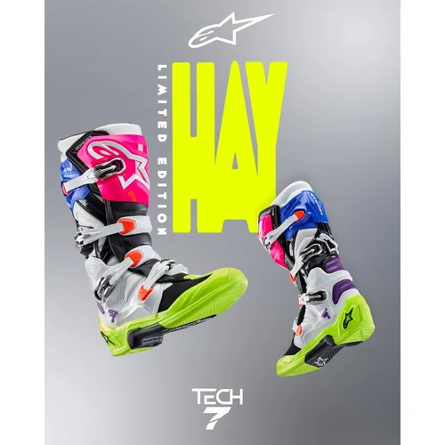 Topánky TECH 7 limitovaná edícia HAY (multicolor, veľkosť 47) /ALPINESTARS/ - obr. 10