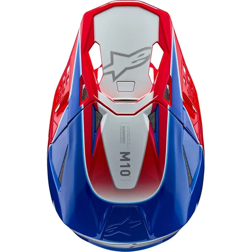 Prilba supertech S-M10 aeon (červená fluo/modrá, veľkosť S) /ALPINESTARS/ - obr. 6