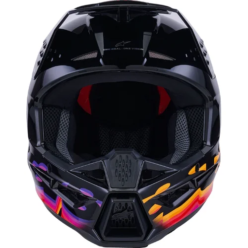 Prilba S-M3 FORCE (čierna/žltá/červená/biela, veľkosť L) /ALPINESTARS/ - obr. 5