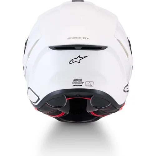 Prilba S-R7 SOLID 8202026-2180-M (biela, veľkosť M) /ALPINESTARS/ - obr. 2