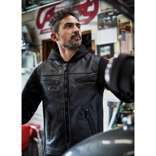 Airbagová vesta TECH-AIR®3 V2 LEATHER system (čierna, veľkosť S) /ALPINESTARS/ - obr. 13