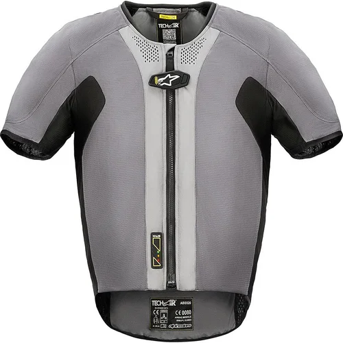 Airbagová vesta TECH-AIR®5 V2 system ALPINESTARS 6508120-93FX-4XL (sivá/čierna, veľkosť 4XL)