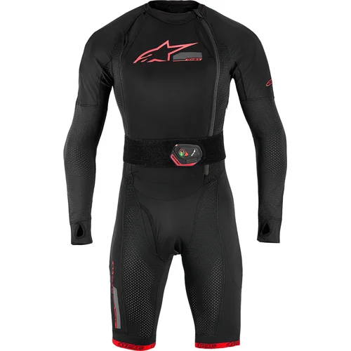 Airbagová vesta TECH-AIR®10 V2 RACE system ALPINESTARS 6501126-130A-XL (čierna/červená/sivá, veľkosť XL)
