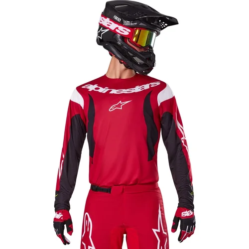 Červená/čierna dres FLUID HAUL, veľkosť M) /ALPINESTARS/ - obr. 5
