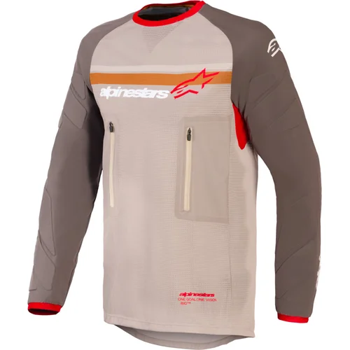 Dres MAXDURA DUAL, ALPINESTARS (hnedá/oranžová, veľkosť XL)