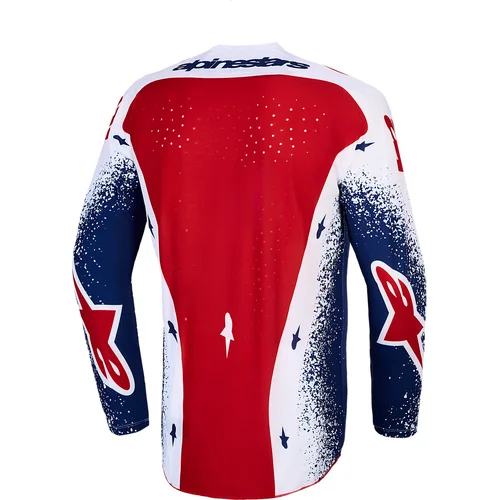 Dres TECHSTAR limitovaná edícia UNITY, (červená/biela/modrá, veľkosť S) /ALPINESTARS/ - obr. 1
