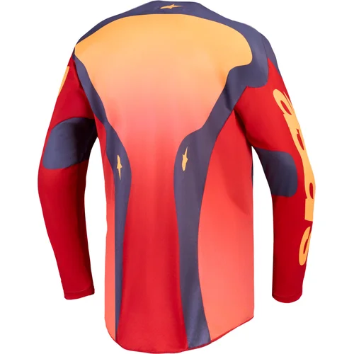 Dres RACER HUNT, (červená/tmavosivá/gradient, veľkosť L) /ALPINESTARS/ - obr. 1