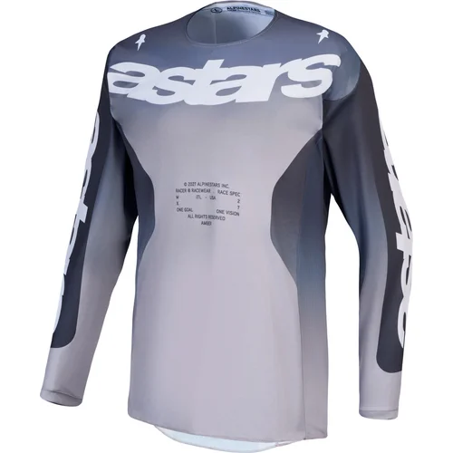 Tmavosivá/svetlosivá ALPINESTARS 3760827-9349-M dres RACER AMBER, veľkosť M)