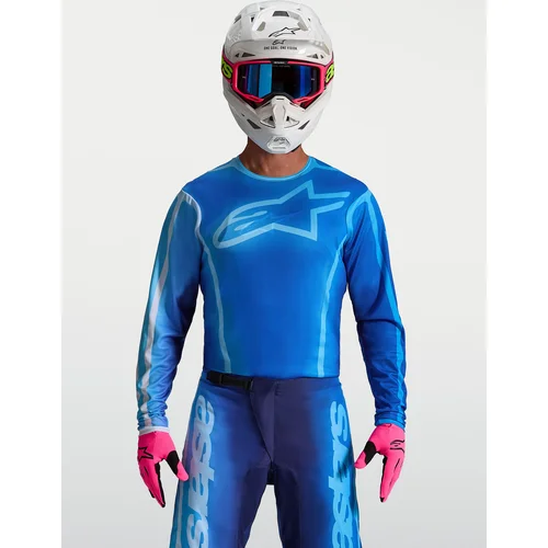 Modrá/svetlomodrá dres FLUID KEPLER, veľkosť 2XL) /ALPINESTARS/ - obr. 5