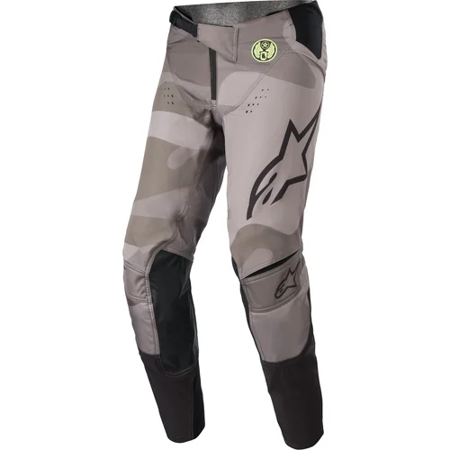 Nohavice TECHSTAR limitovaná edícia AMS ALPINESTARS 3722921-9051-38 (sivá/čierna/žltá fluo, veľkosť 38)