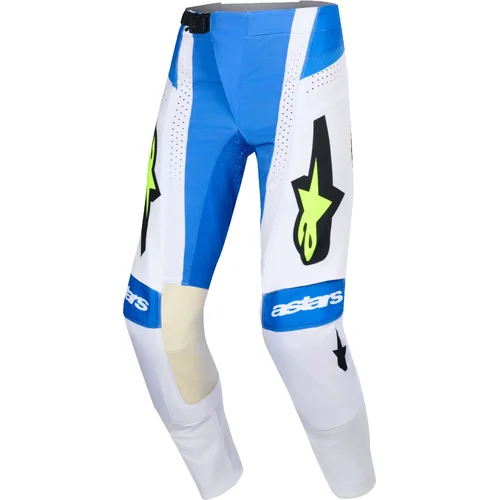Nohavice TECHSTAR KNIF ALPINESTARS 3720926-7267-32 (modrá/čierna/žltá fluo, veľkosť 32)