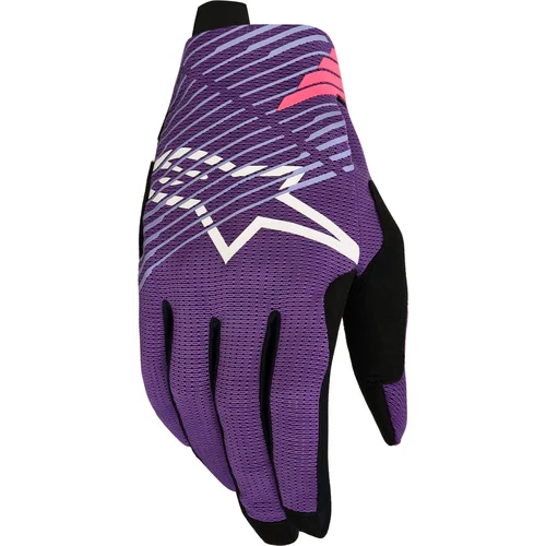 Rukavice RADAR PRO ALPINESTARS 3560325-3223-S (tmavofialová/čierna, veľkosť S)