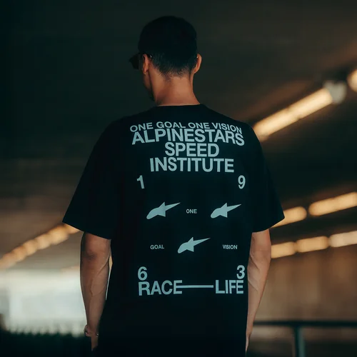 Tričko institute oversized CSF (čierna, veľkosť 2XL) /ALPINESTARS/ - obr. 3