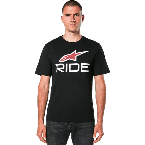 Tričko RIDE 4.0 CSF (čierna/biela/červená, veľkosť L) /ALPINESTARS/ - obr. 1