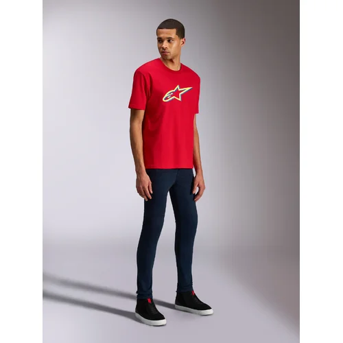 Tričko ageless shadow CSF (červená/žltá fluo, veľkosť M) /ALPINESTARS/ - obr. 5