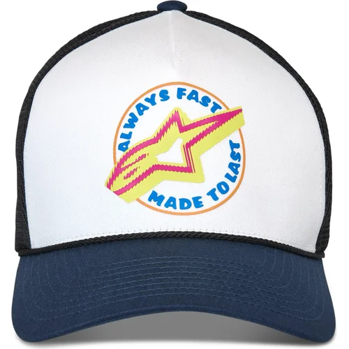 Biela/modrá/čierna) šiltovka AORBIT TRUCKER /ALPINESTARS/ - obr. 2