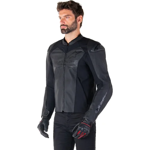 Bunda faster 3 airflow (čierna/čierna, veľkosť 56) /ALPINESTARS/ - obr. 7