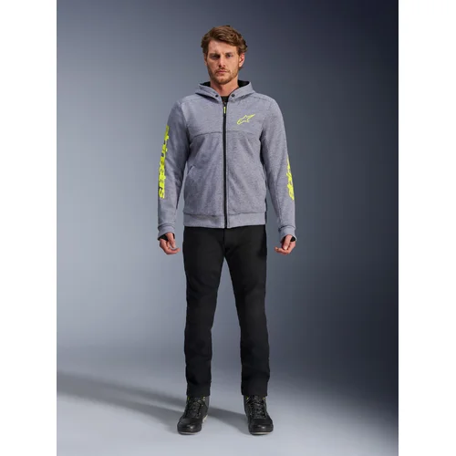 Bunda chrome V2 sport (sivá/žltá fluo, veľkosť M) /ALPINESTARS/ - obr. 2