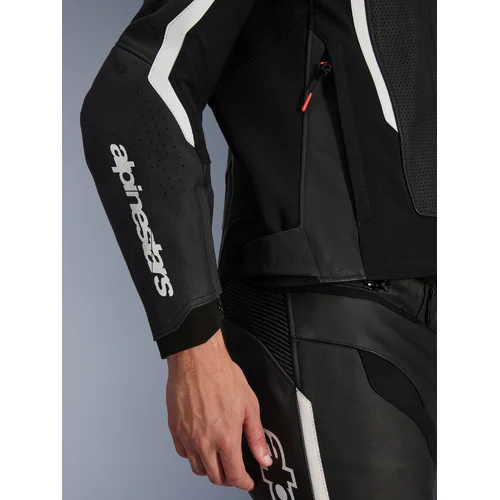 Bunda GP force V2 airflow 3100326-12-46 (čierna/biela, veľkosť 46) /ALPINESTARS/ - obr. 2