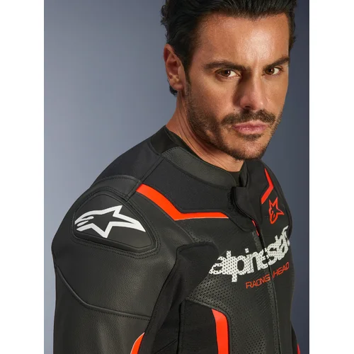 Bunda GP force V2 airflow (čierna/červená fluo/biela, veľkosť 52) /ALPINESTARS/ - obr. 15