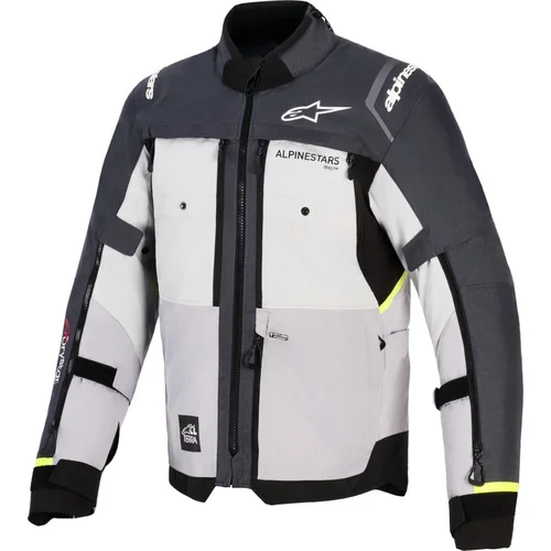 Bunda cusco drystar ALPINESTARS 3201126-9289-4XL (svetlosivá/svetlomodrá/tmavomodrá, veľkosť 4XL)