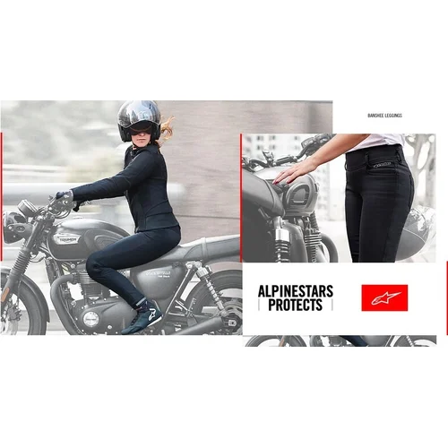 Čierna 3339919-10-L legíny BANSHEE, veľkosť L) /ALPINESTARS/ - obr. 3
