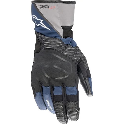 Rukavice ANDES DRYSTAR ALPINESTARS 3527521-1267-S (tmavomodrá/čierna/sivá, veľkosť S)