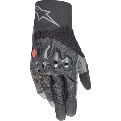 Rukavice AMT-10 AIR HDRY ALPINESTARS 3529522-111-XL (čierna/ tmavosivá, veľkosť XL)