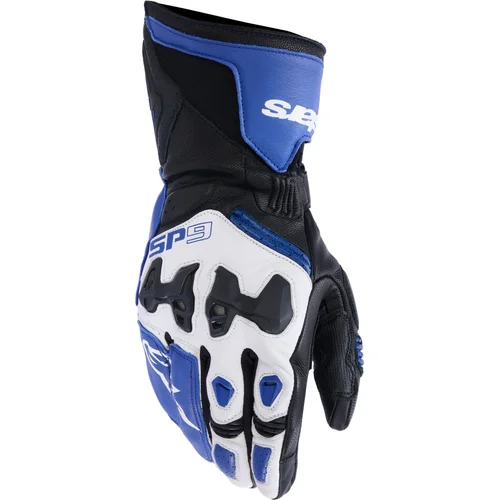 Rukavice SP-9 ALPINESTARS 3500526-7329-XXL (modrá/biela/čierna, veľkosť 2XL)