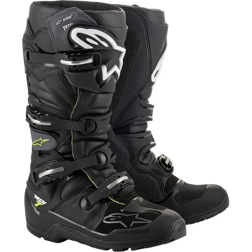 Topánky tech 7 enduro drystar ALPINESTARS 2012620-106-12 (čierna/sivá, veľkosť 47)