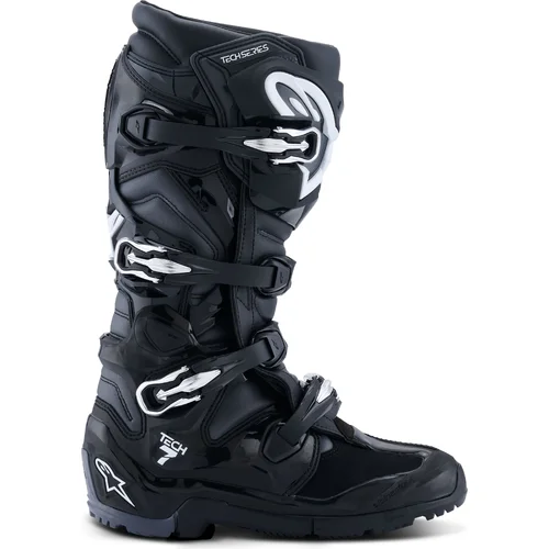 Topánky TECH 7 ENDURO (čierna antracit/biela, veľkosť 48) /ALPINESTARS/ - obr. 1