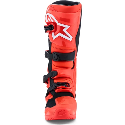 Topánky TECH 7 ENDURO (červená fluo/čierna, veľkosť 47) /ALPINESTARS/ - obr. 2