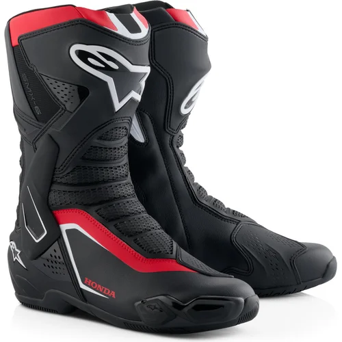 Topánky SMX-6 V3 HONDA kolekcia ALPINESTARS 2220625-1342-48 (čierna/červená/biela, veľkosť 48)