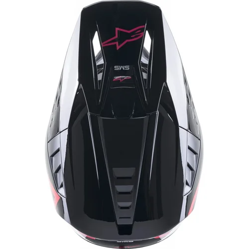 Prilba S-M5 COMPASS (čierna/ružová, veľkosť 2XL) /ALPINESTARS/ - obr. 6