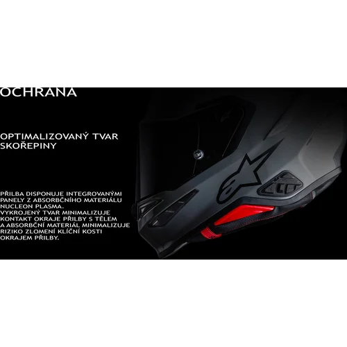 Prilba S-R7 SOLID 8202026-1180-L (čierna, veľkosť L) /ALPINESTARS/ - obr. 15