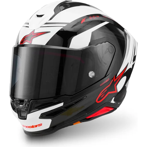 Prilba S-R7 A-CORE ALPINESTARS (čierna/biela/červená, veľkosť 2XL)