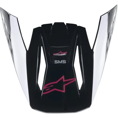Čierna/ružová ALPINESTARS 8983221-1839-TU šilt pre prilby S-M5 COMPASS, verzia ECE 22.05)