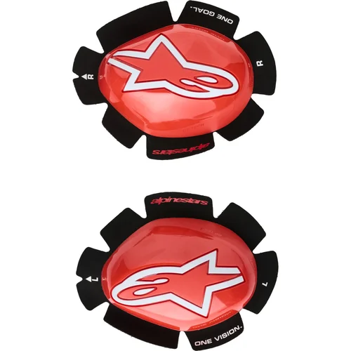 Slidery GP TECH, ALPINESTARS (červené/biele) 2027