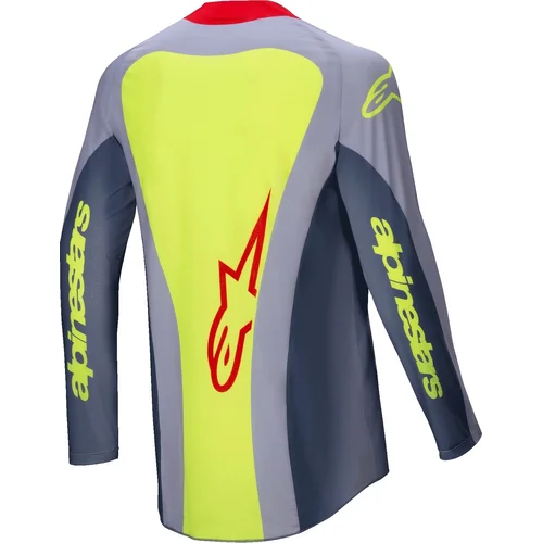 Dres TECHSTAR MELT, (červená/sivá, veľkosť L) /ALPINESTARS/ - obr. 1