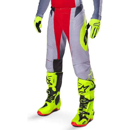 Nohavice TECHSTAR MELT (červená/sivá, veľkosť 36) /ALPINESTARS/ - obr. 6