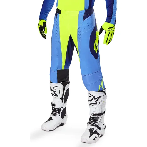 Nohavice TECHSTAR MELT (žltá fluo/modrá, veľkosť 32) /ALPINESTARS/ - obr. 6
