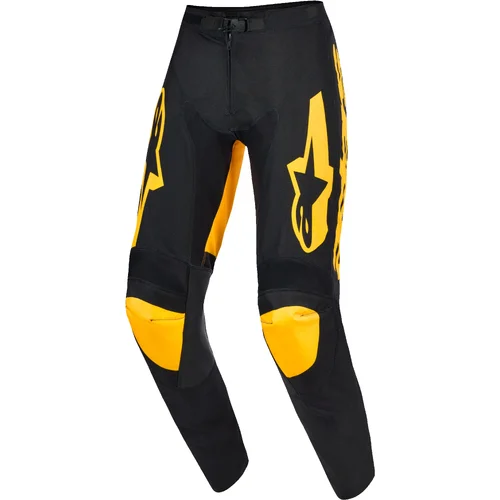Nohavice RACER RIWAY ALPINESTARS 3720326-526-36 (žltá/čierna, veľkosť 36)